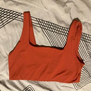 Girlfriend Collective Ember Tommy Sports Bra Size Medium High Support Impact